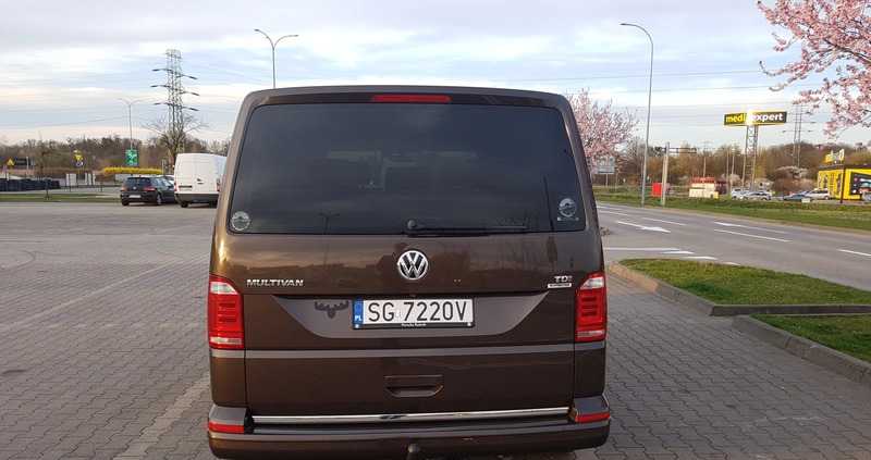 Volkswagen Multivan cena 148800 przebieg: 127500, rok produkcji 2015 z Gliwice małe 326